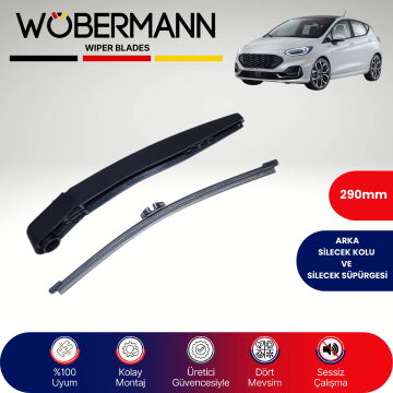 Wöbermann Ford Fiesta Mk8 2017-2023 Arka Silecek Kolu ve Süpürgesi Komple