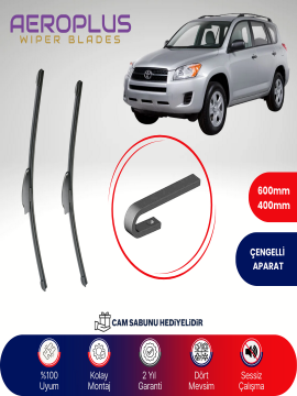 Aeroplus Toyota RAV4 2005-2012 Muz Silecek Takımı