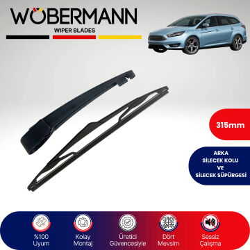 Wöbermann Ford Focus Sw Mk3 2011-2017 Arka Silecek Kolu ve Süpürgesi Komple