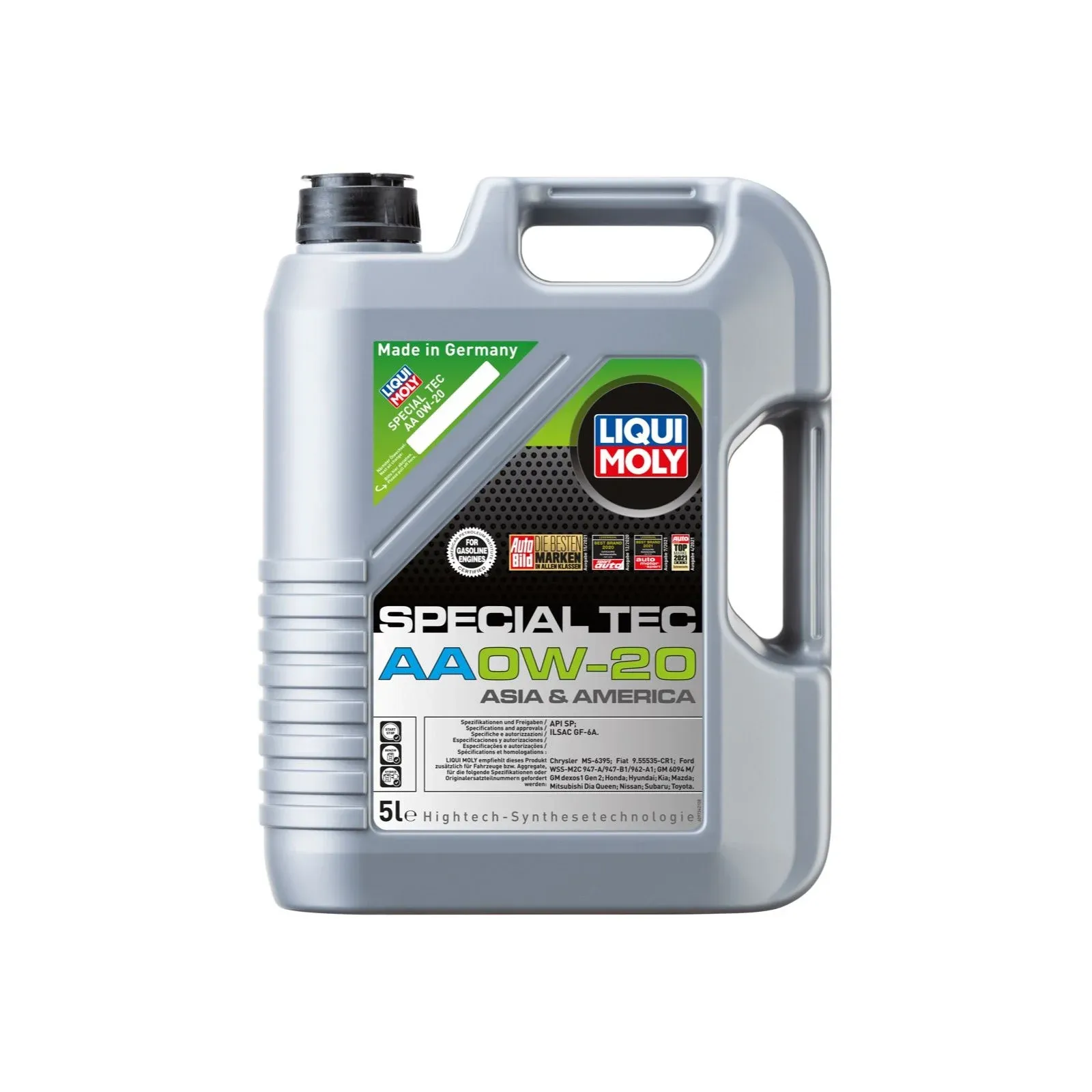 Liqui Moly Special Tec AA 0W-20 GM dexos1 Gen 2 Motor Yağı 5 Litre 6739