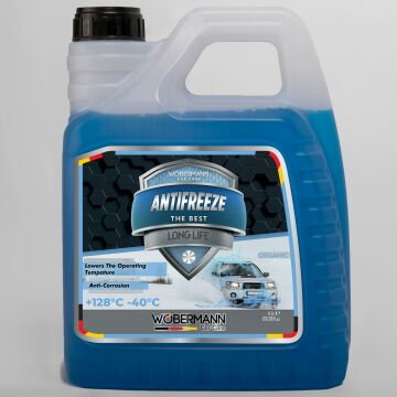 Wöbermann Mavi Antifriz 4 Mevsim Organik -40°C 4 Lt.