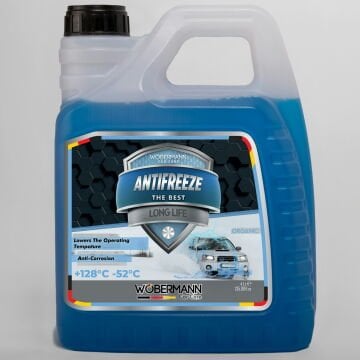 Wöbermann Mavi Antifriz 4 Mevsim Organik -52°C 4 Lt.