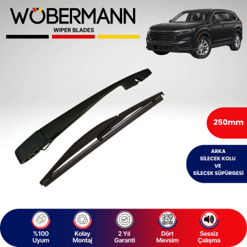 Wöbermann Honda CR-V 2023-2026 Arka Silecek Kolu ve Süpürgesi Komple