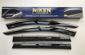 Niken Ford Focus 2 2005-2012 Araca Özel Kromlu Cam Rüzgarlığı