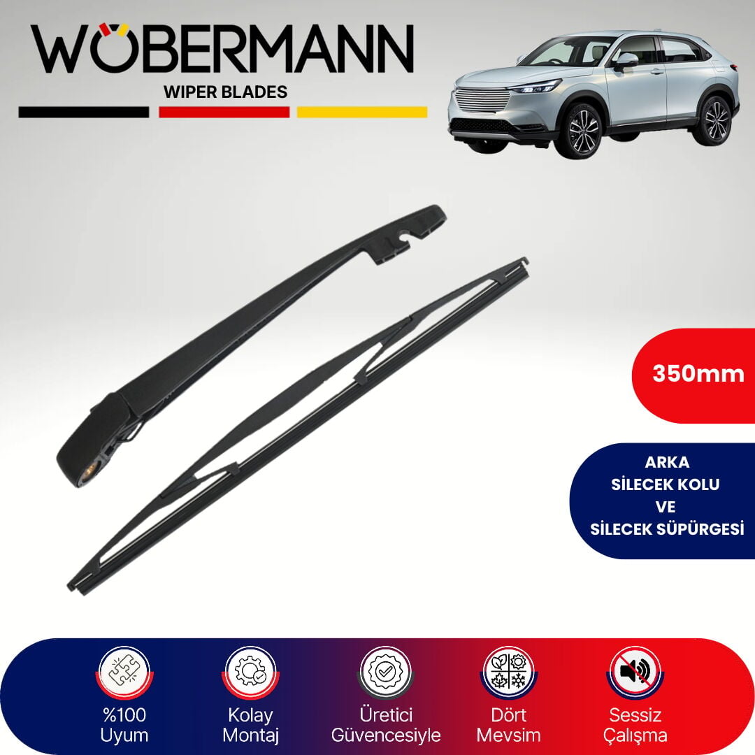 Wöbermann Honda HR-V 2022-2026 Arka Silecek Kolu ve Süpürgesi Komple
