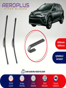 Aeroplus Toyota RAV4 2012-2018 Muz Silecek Takımı