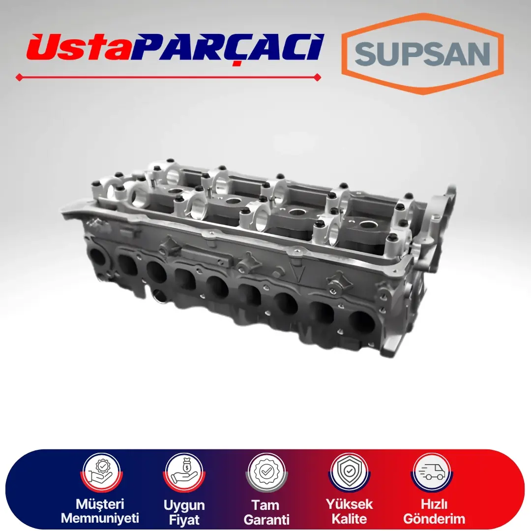 Ustaparçacı Kia Sorento 2.5 CRDI 16V 2002-2006 Silindir Kapağı 221004A000-221004A050