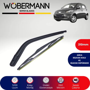 Wöbermann Hyundai İ10 2008-2013 Arka Silecek Kolu ve Süpürgesi Komple