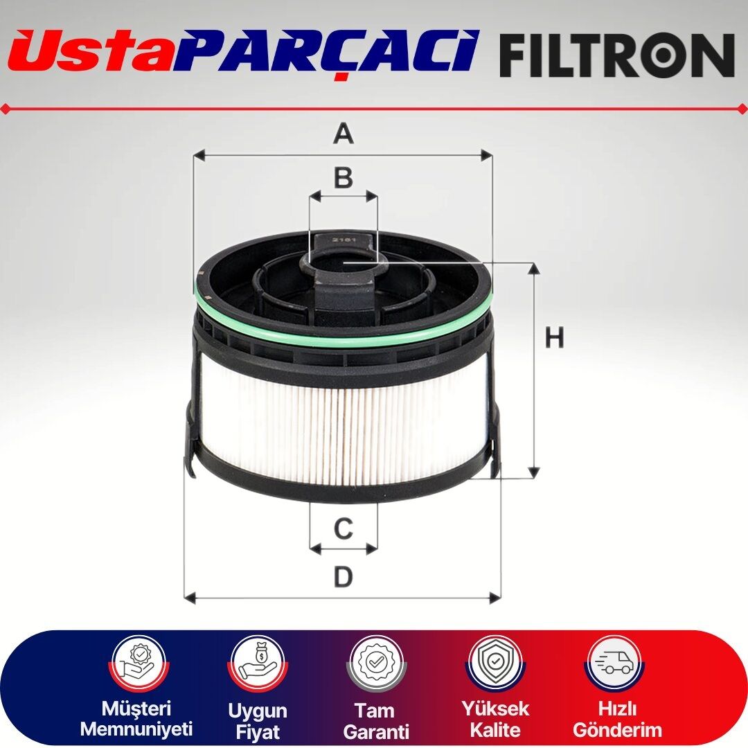 Filtron Mercedes Cls C257 300D Yakıt Filtresi 2018-2024 PE962/2 6540920000