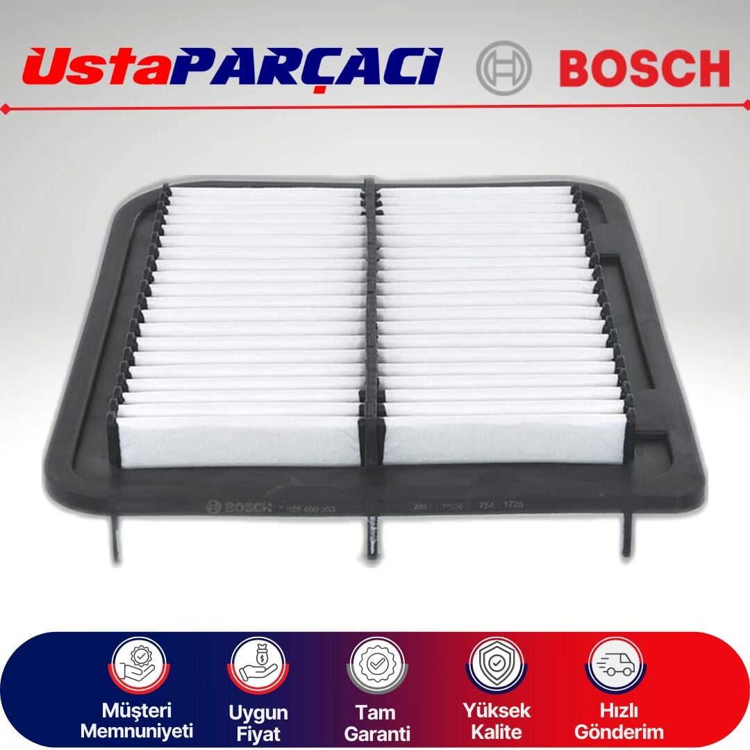 Bosch Mitsubishi Lancer 1.6 Benzinli Hava Filtresi 2011-2015 F026400353 S0353 1500A513