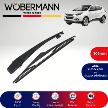 Wöbermann Hyundai İx35 2010-2015 Arka Silecek Kolu ve Süpürgesi Komple