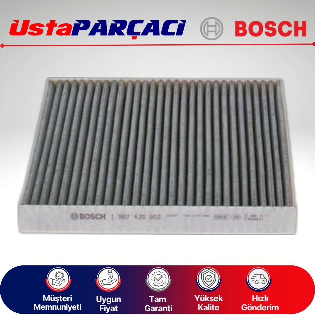 Bosch Kia Stonic Karbonlu Polen Filtresi 2018-2025 1987435602