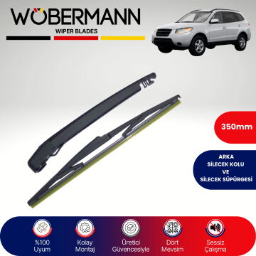 Wöbermann Hyundai Santa Fe 2006-2012 Arka Silecek Kolu ve Süpürgesi Komple
