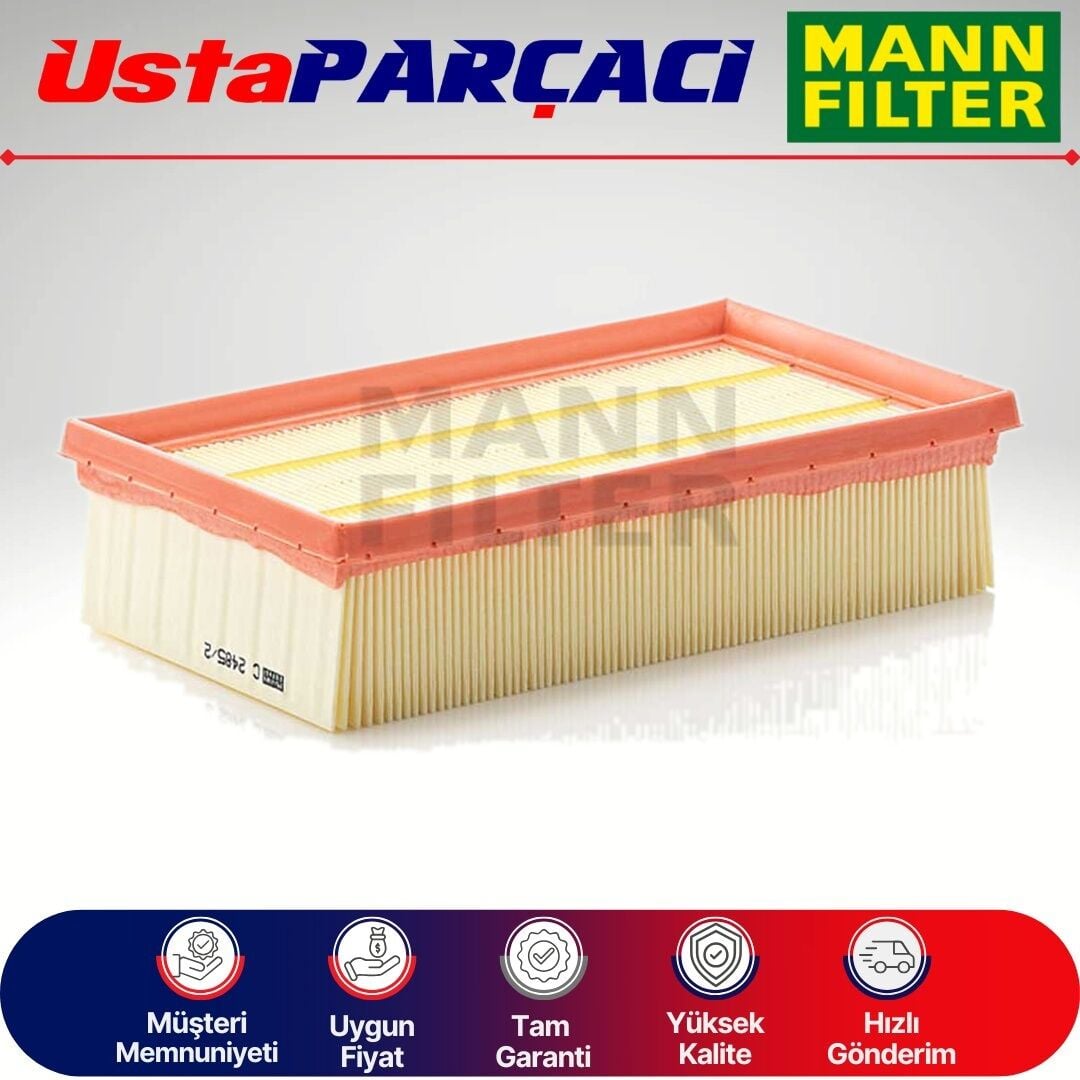 Mann-Filter Hava Filtresi C2485/2 8200437229