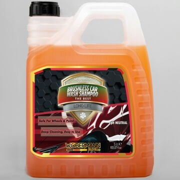 Wöbermann Fırçasız Oto Yıkama Şampuanı Brushless pH Nötr 5 Litre