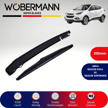 Wöbermann Hyundai Tucson 2015-2020 Arka Silecek Kolu ve Süpürgesi Komple