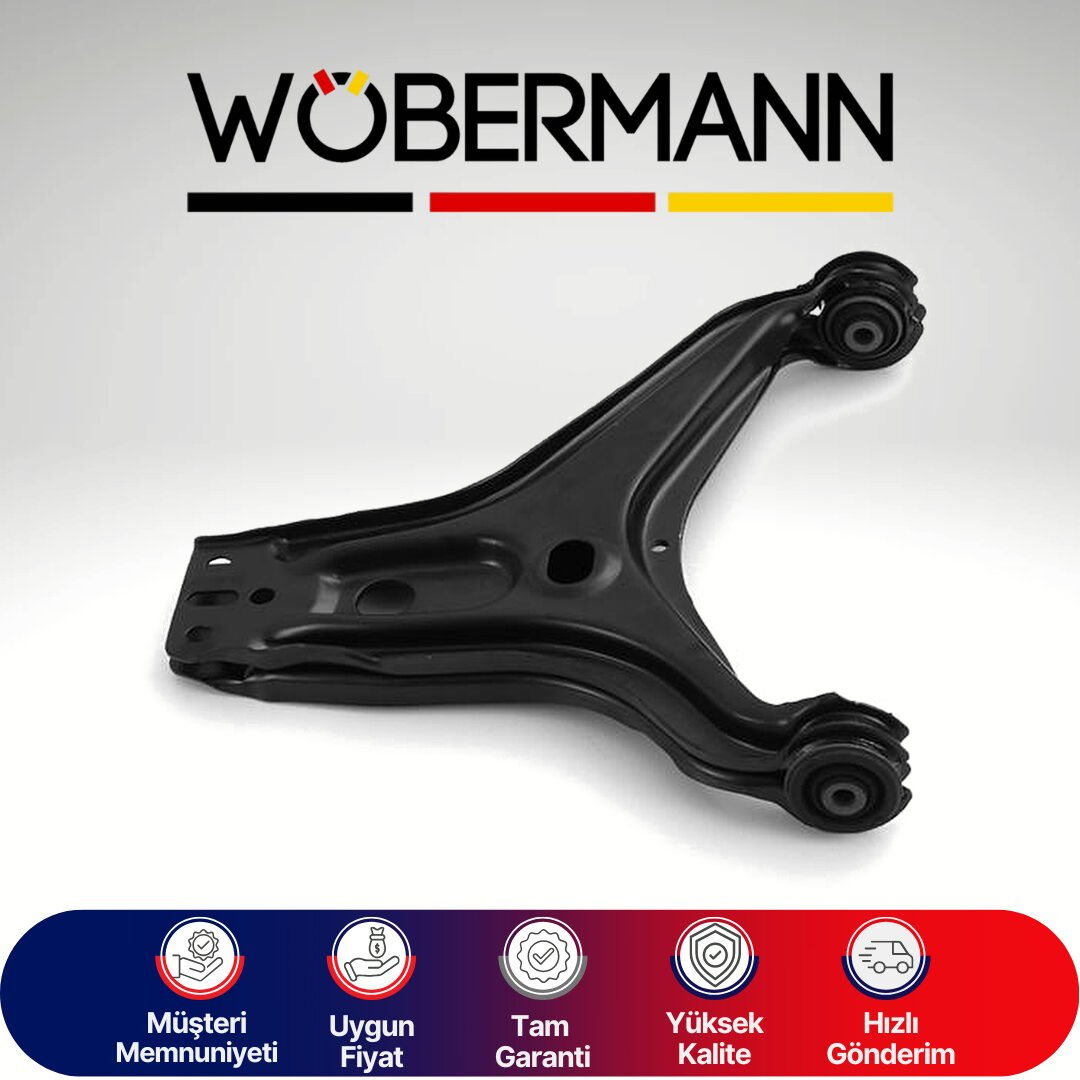 Wöbermann Audi 80 1992-1994 90 1992-1994 Cabriolet 1991-2000 Salıncak Rotilli Sol 895407147A