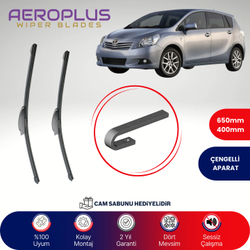 Aeroplus Toyota Verso 2009-2018 Muz Silecek Takımı