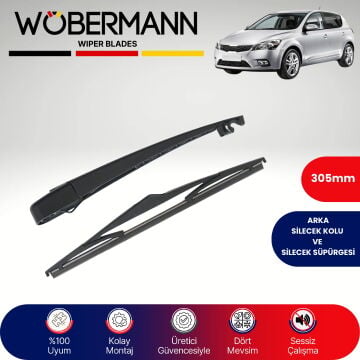 Wöbermann Kia Ceed 2006-2012 Arka Silecek Kolu ve Süpürgesi Komple