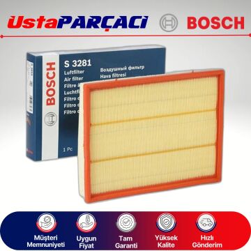 Bosch Opel Astra G 1.4 Benzinli Hava Filtresi 1998-2005 1457433281 S3281 835622