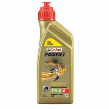 Castrol Power 1 4T 10W40 4 Zamanlı Motor Yağı 1 Litre