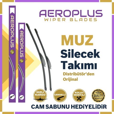 Aeroplus Alfa Romeo 145 1994-1996 Muz Silecek Takımı