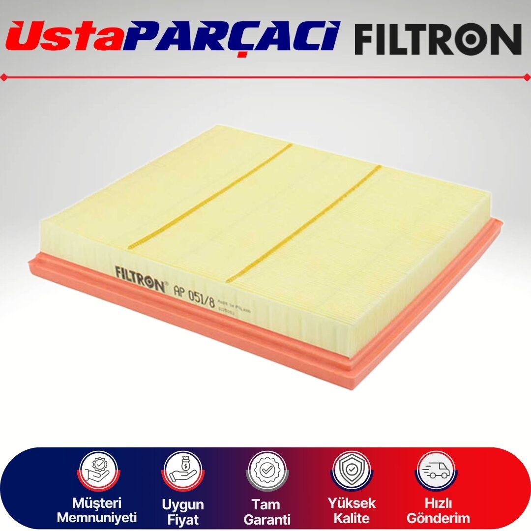 Filtron Opel Astra J 1.6 Benzinli Hava Filtresi 2010-2019 AP051/8 834622