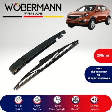 Wöbermann Kia Sportage 2010-2015 Arka Silecek Kolu ve Süpürgesi Komple