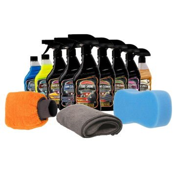 Wöbermann 12'li Araba Oto Yıkama Temizlik Bakım ve Hediye Seti