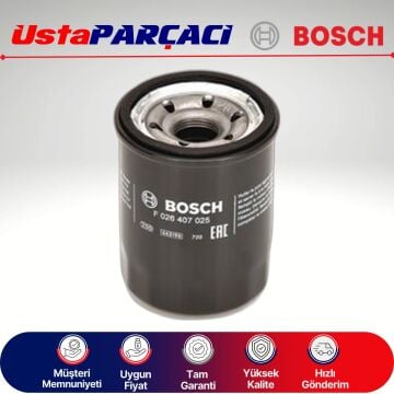 Bosch Hyundai Kona 1.0 Tgdi Benzinli Yağ Filtresi 2018-2020 F026407025 F026407357 P7357 15400-PLC-004