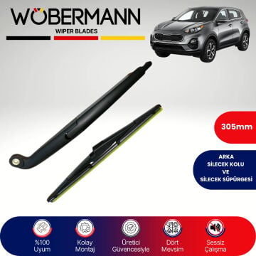 Wöbermann Kia Sportage 2021-2025 Arka Silecek Kolu ve Süpürgesi Komple