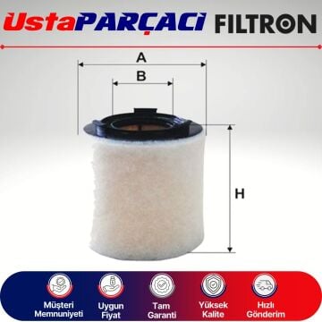 Filtron Audi A1 1.6 Tdi Hava Filtresi 2011-2014 AK370/2 6R0129620A