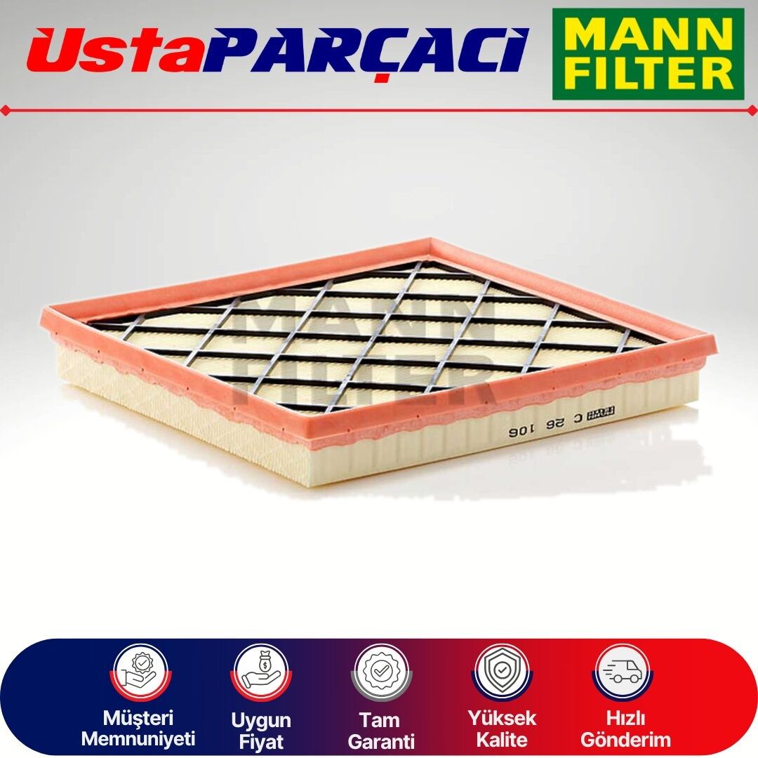 Mann-Filter Hava Filtresi C26106 834622