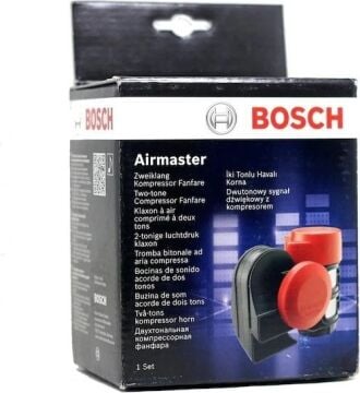 Bosch F1 Ferrari Korna Röle ve Montaj Setli 115dB 520/660Hz 12V