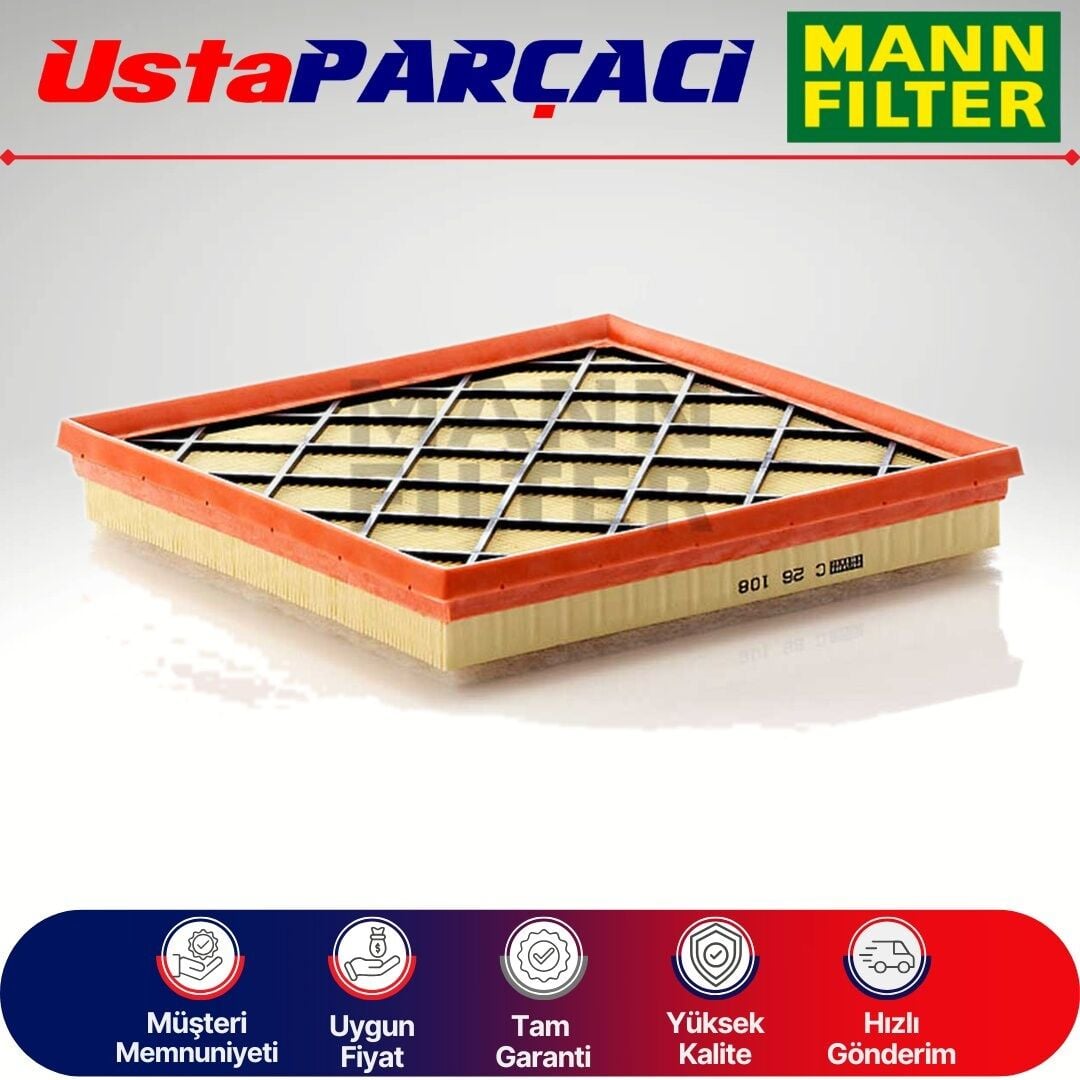 Mann-Filter Hava Filtresi C26108 13272720
