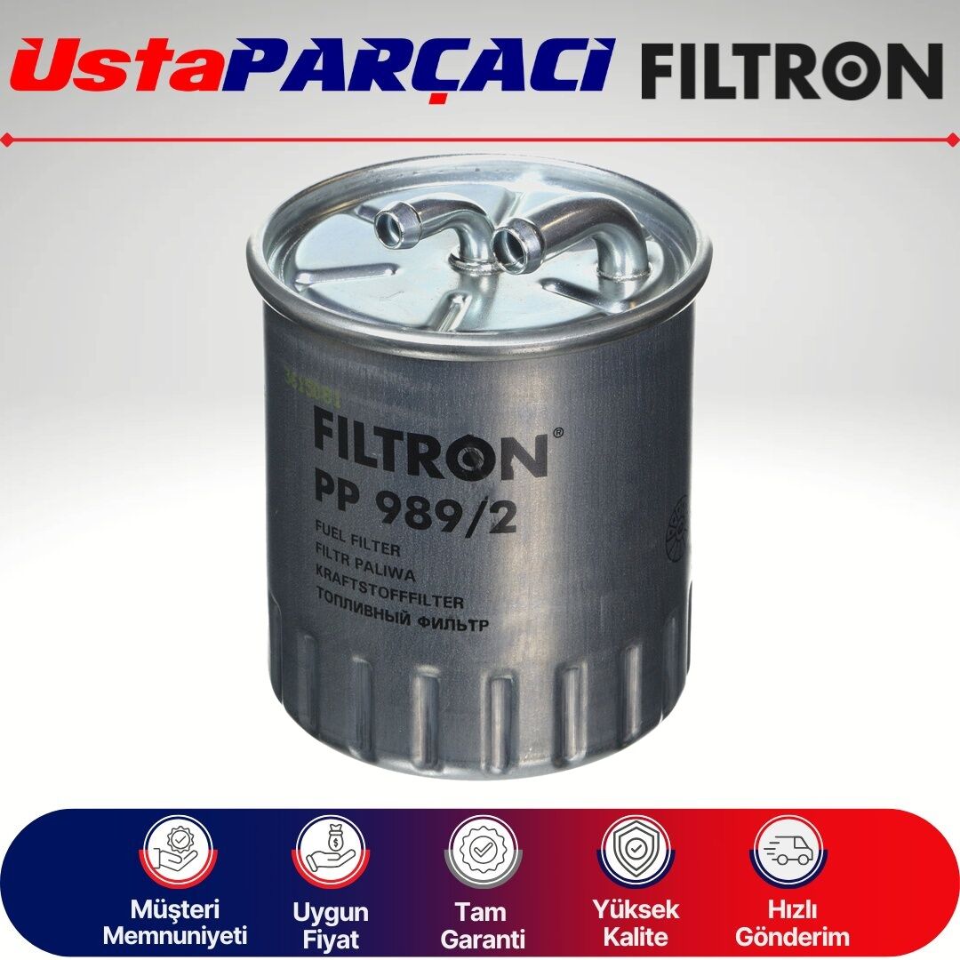 Filtron Mitsubishi Colt 1.5 Di-D Dizel Yakıt Filtresi 2005-2009 PP989/2 MR597635
