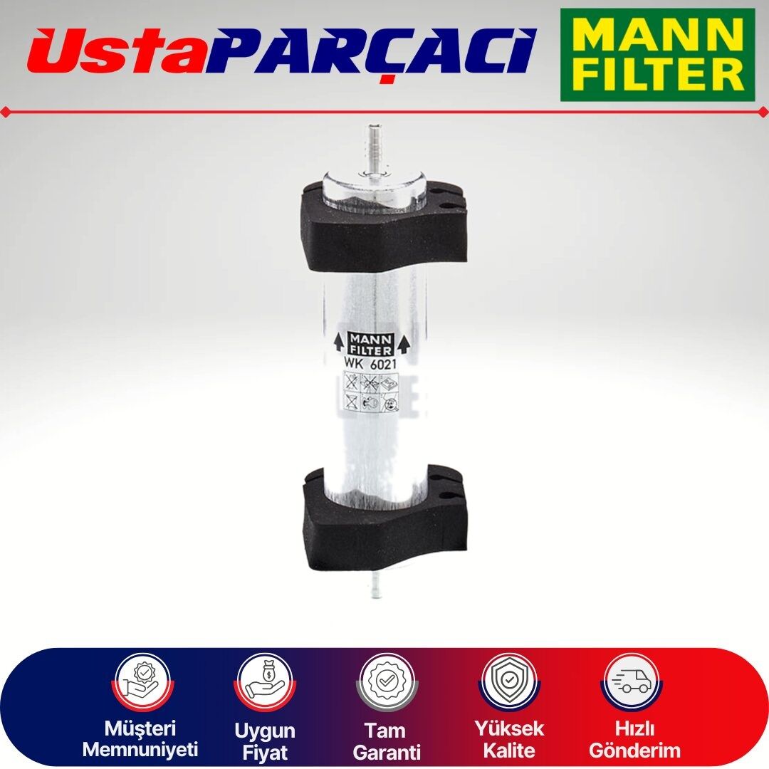 Mann-Filter Audi Q5 2.0 Tdi 190HP Dizel Yakıt Filtresi 2014-2016 WK6021