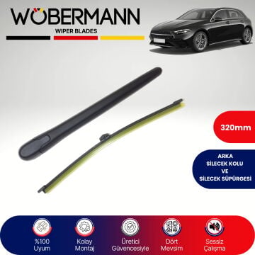 Wöbermann Mercedes A Serisi W117 2018-2024 Arka Silecek Kolu ve Süpürgesi Komple