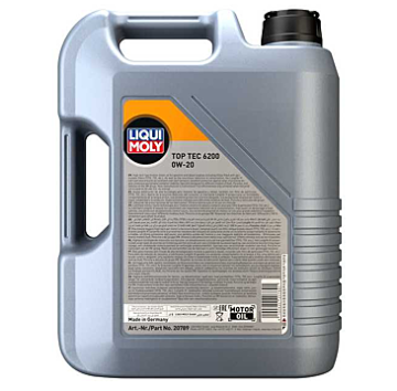 Liqui Moly Top Tec 6200 0W-20 Motor Yağı 5 Litre 20789 Ford, Porsche, VW