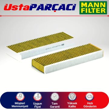 Mann-Filter Peugeot 5008 Anti-Alerjen Karbonlu Polen Filtresi 2010-2016 FP29003-2 6447XF