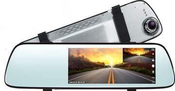 Joyecar J7 7'' IPS Dokunmatik Ekran Dual Lens Full HD Araç Kamerası
