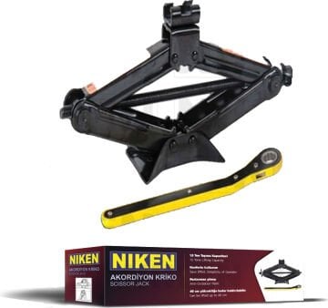 Niken Akordiyon Cırcırlı Kriko 1.5 Ton