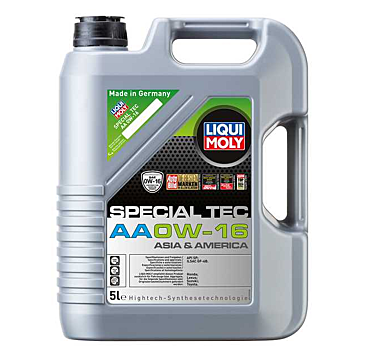 Liqui Moly Special Tec AA 0W-16 Motor Yağı 5 Litre 21328 Honda, Lexus, Suzuki, Toyota