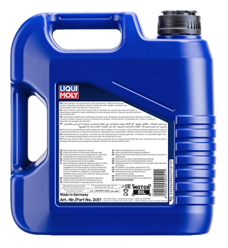 Liqui Moly Synthoil Energy 0W-40 Motor Yağı 4 Litre 2451 BMW, VW, Ford, Mercedes