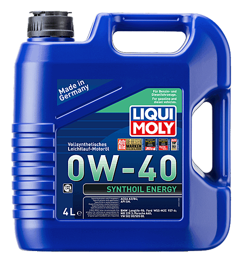 Liqui Moly Synthoil Energy 0W-40 Motor Yağı 4 Litre 2451 BMW, VW, Ford, Mercedes