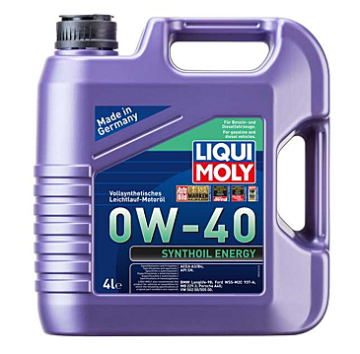 Liqui Moly Synthoil Energy 0W-40 4 Litre 2451 BMW, VW, Ford, Mercedes