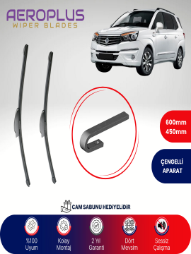 Aeroplus Ssangyong Rodius 2004-2012 Muz Silecek Takımı
