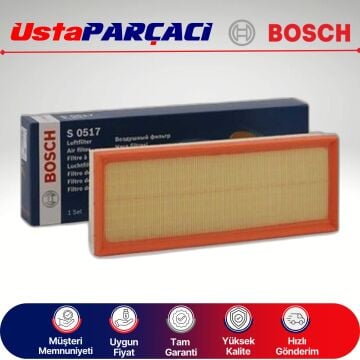 Bosch Opel Crossland 1.2 T Hava Filtresi 2017-2024 F026400517 S0517 9805552080
