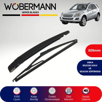 Wöbermann Mercedes ML Serisi W166 2008-2015 Arka Silecek Kolu ve Süpürgesi Komple