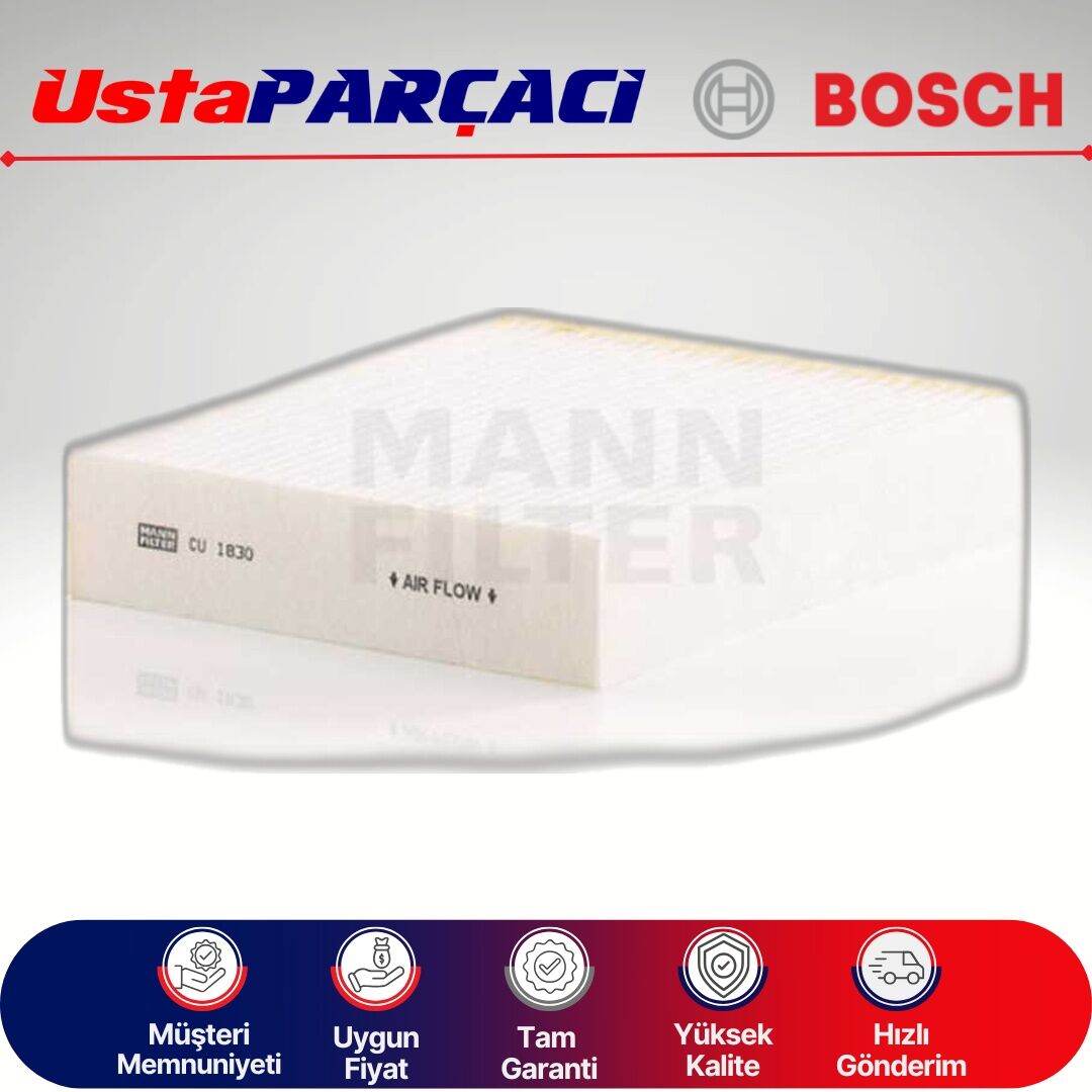 Bosch Mitsubishi Colt Standart Polen Filtresi 2005-2012 1987432086